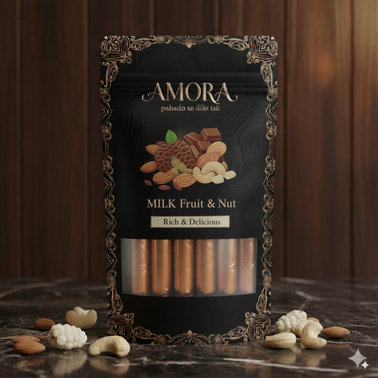 Amora Milk Fruit & Nut – Smooth & Indulgent