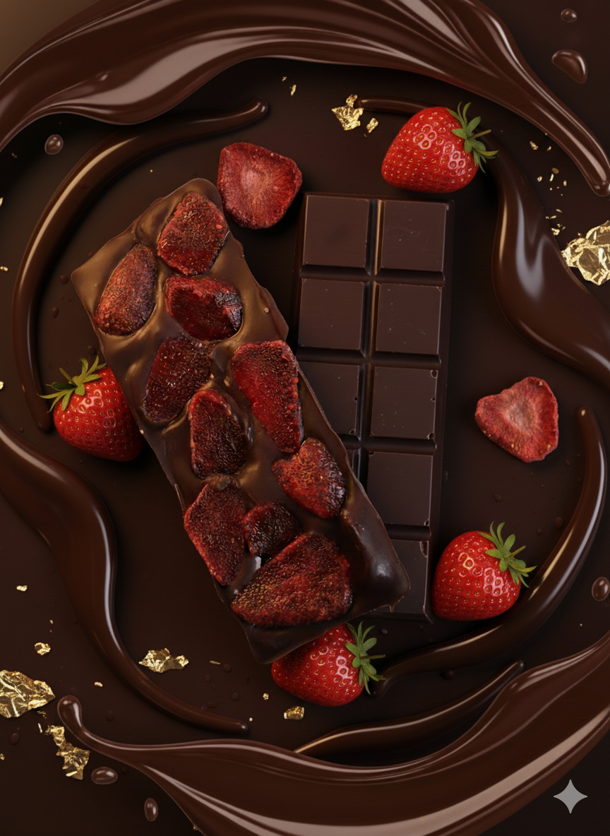 Strawberry Chocolate Bar